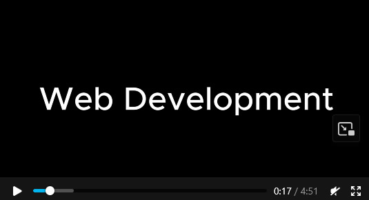 Watch Web Development Video